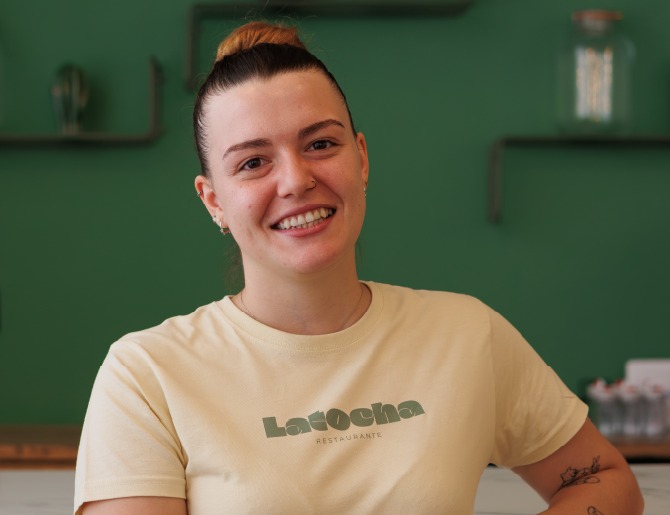 Laura, cocinera de Latocha